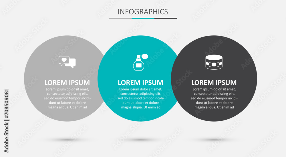 Set Perfume, Heart in speech bubble and Gift box and heart. Business infographic template. Vector Set Perfume, Heart in speech bubble and Gift box and heart. Business infographic template. Vector