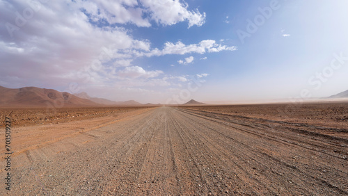 Driving in south Namibia surrounded by a scenery out of this world