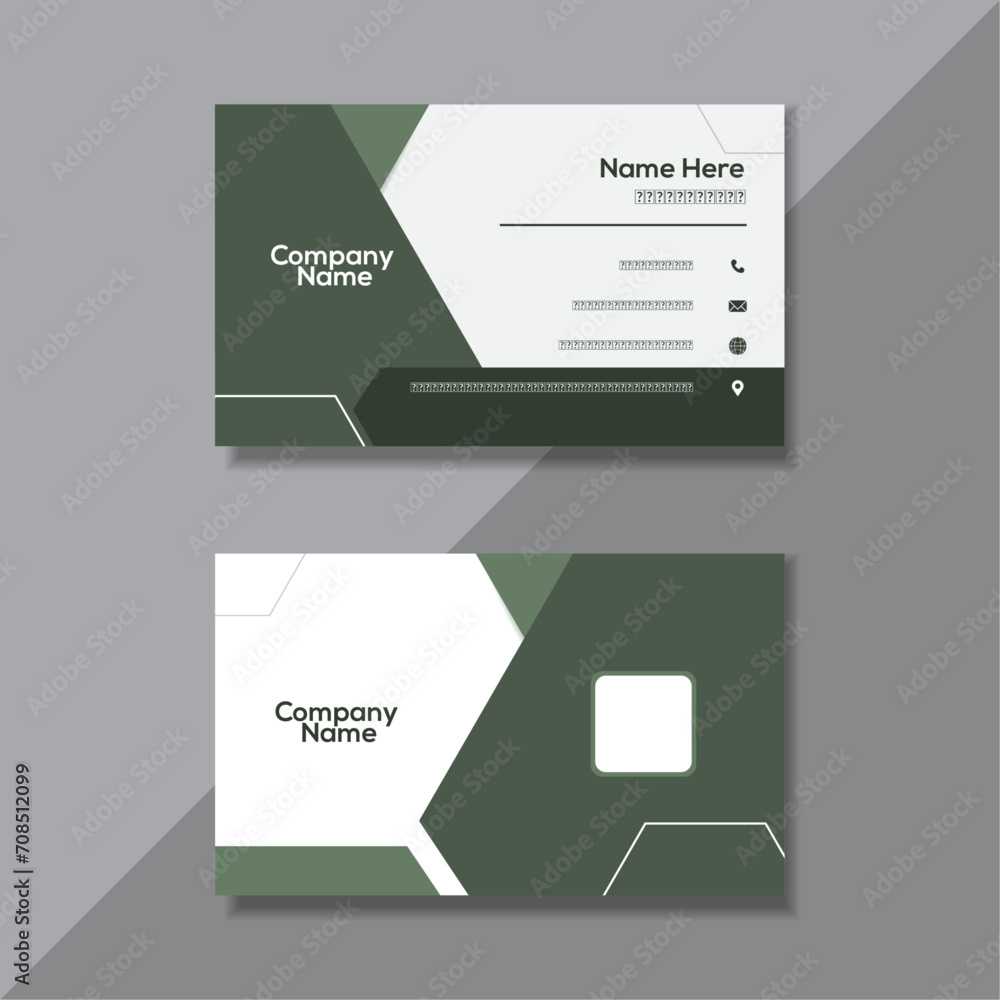 Creative and Modern Business Card Design Creative and Modern Business Card Design