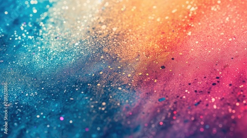 Whimsical color explosion theme
