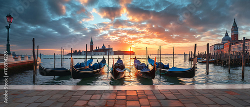 Venice City Beautiful Panorama view © Mishi