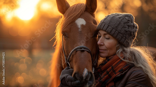 Liebe zum Pferd: Freundschaft zwischen Mensch und Tier © Denise
