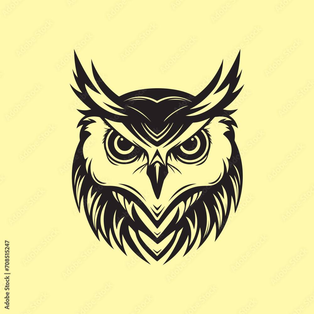 Owl Head Vector Images Owl Head Vector Images