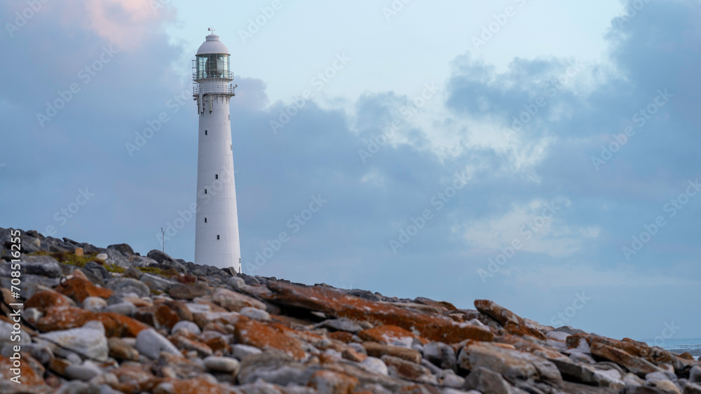 Slangkop Lighthouse at Kommetjie, Western Cape, South Africa