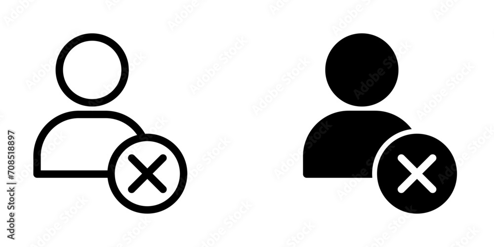 Account User icon in trendy flat style isolated Account User icon in trendy flat style isolated