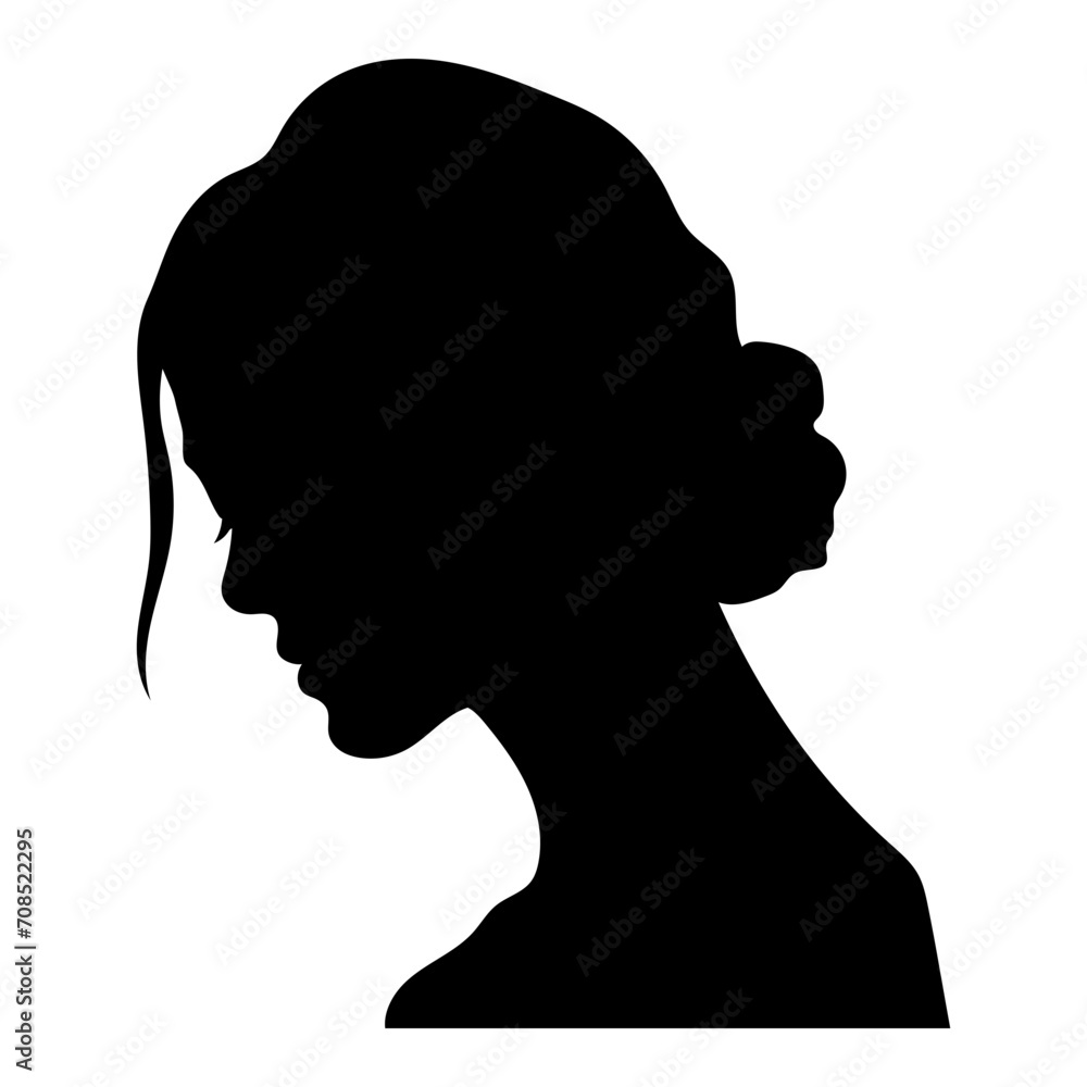 Woman Head siluet