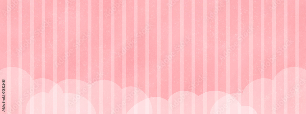 ピンクのストライプの可愛い背景