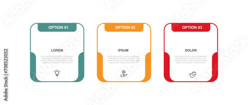 infographic template vector element 