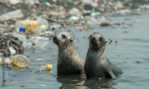 Effects of plastic pollution and global warming on animals in Africa