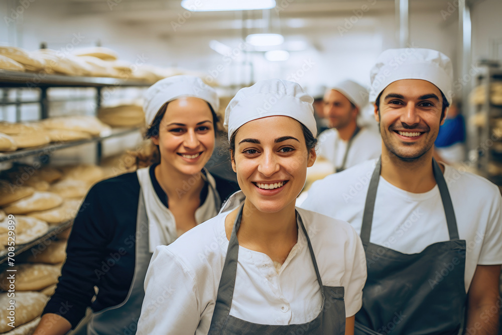 Pita Passion: Dedicated Bakers at Work