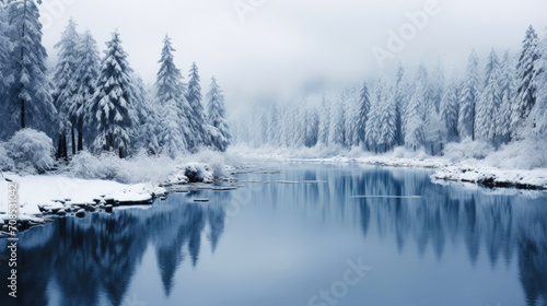 Snowy Serenity: Winter Wonderland