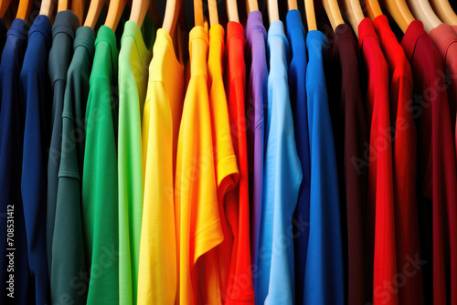 Wallpaper Mural Designer's Haven: A Walk-In Closet Packed with Colorful Couture Torontodigital.ca