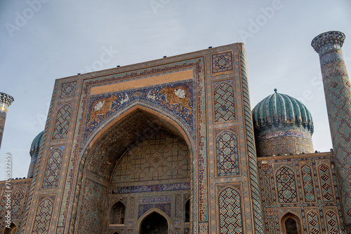Sherdor Madrassah in Samarkand, Uzbekistan