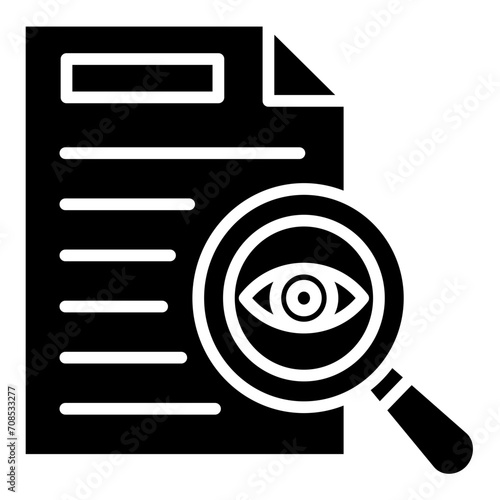 Examining Eye icon