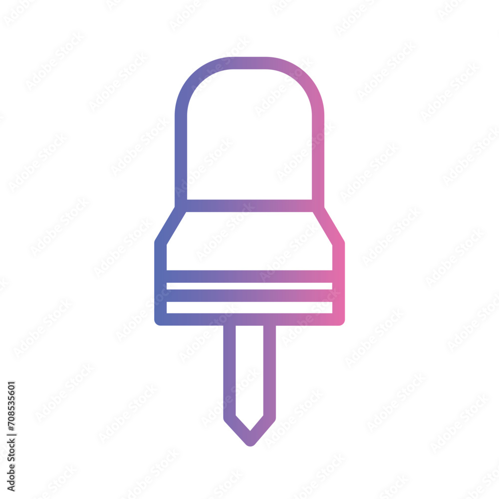Marker Office Pin Gradient Outline Icon Marker Office Pin Gradient Outline Icon