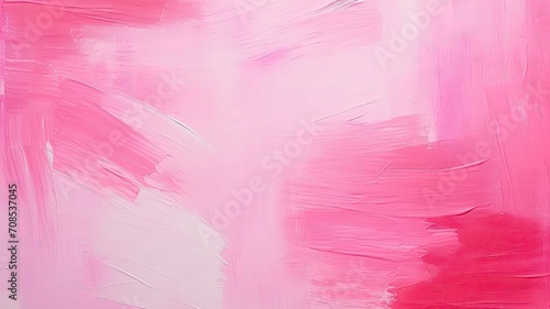 鮮やかなピンク色の油絵背_1