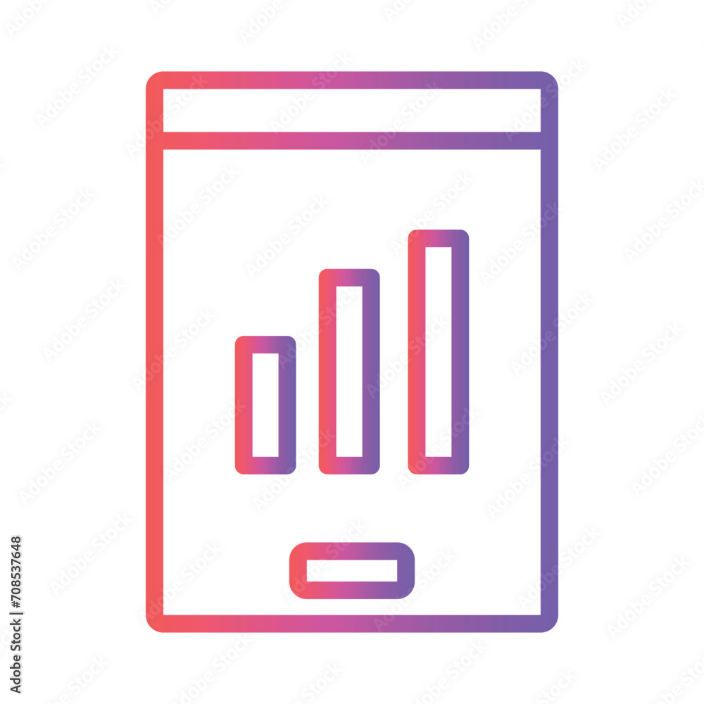 Circle Circular Graphic Gradient Outline Icon Circle Circular Graphic Gradient Outline Icon