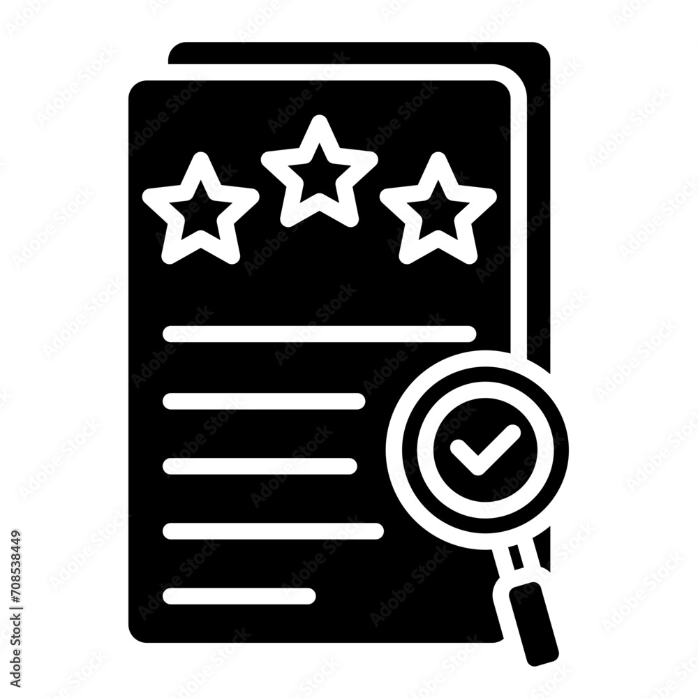Review Verification icon Review Verification icon