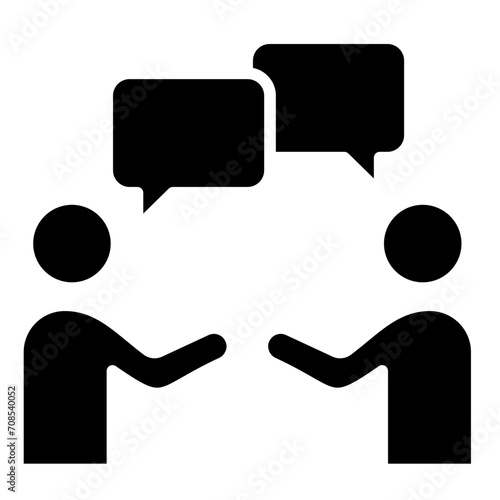 Communication skills icon
