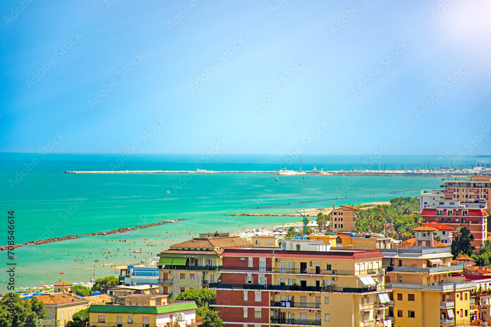 Adriatic sea in Italy