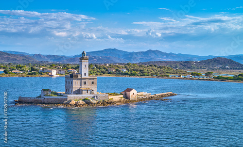 Bild auf Leinwand Olbia, natural scenery of the gulf