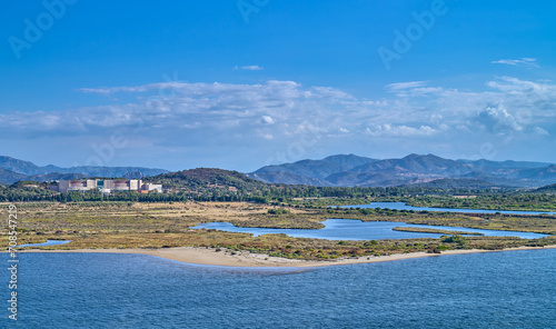 Olbia, natural scenery of the gulf