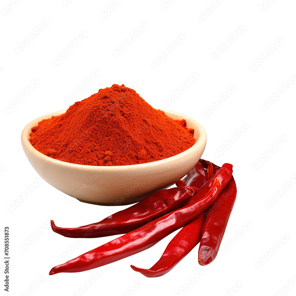 red hot chili peppers on wooden bowl with chili on transparent background, clipping path, png, red hot chili peppers on wooden bowl with chili on transparent background, clipping path, png,