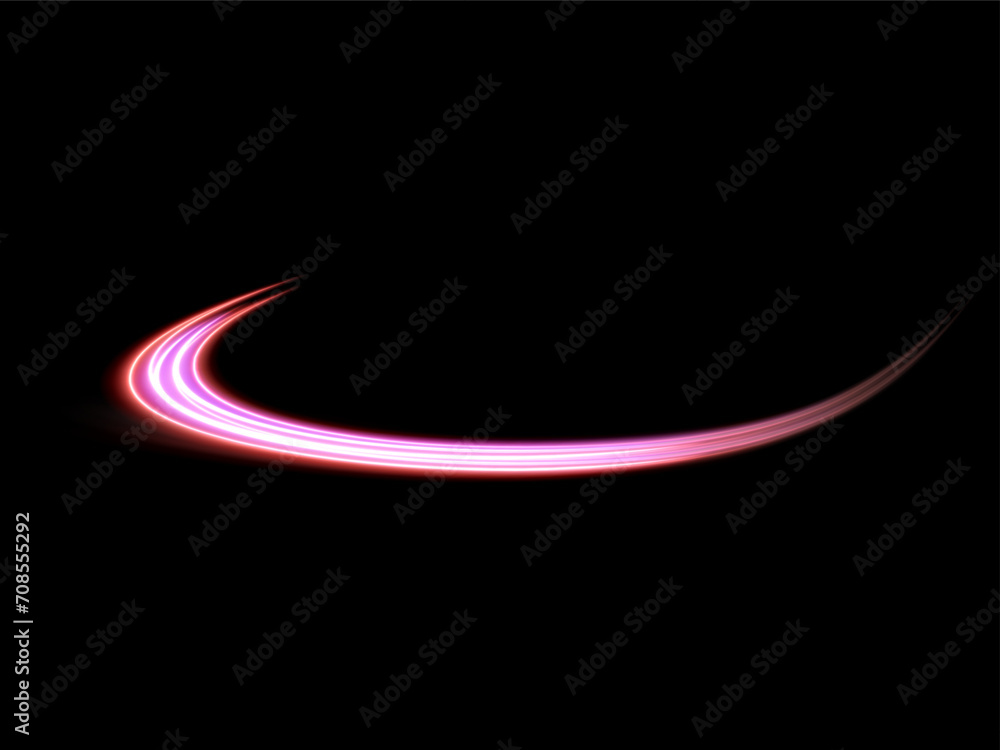 Abstract pink light circle effect Abstract pink light circle effect
