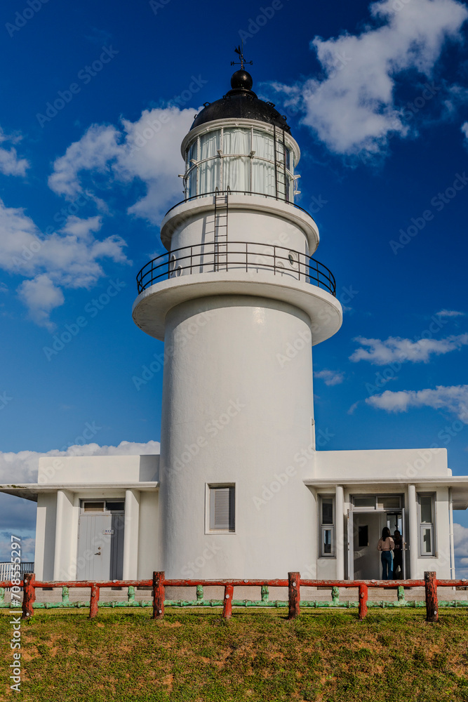 A navigation lighthouse. 