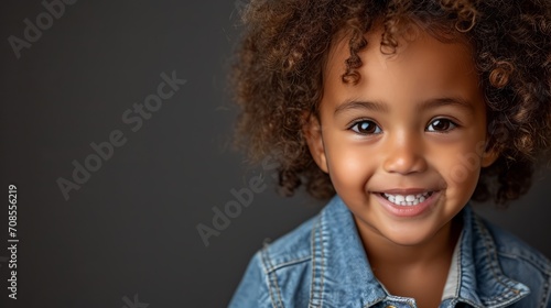 portrait of a Happy child