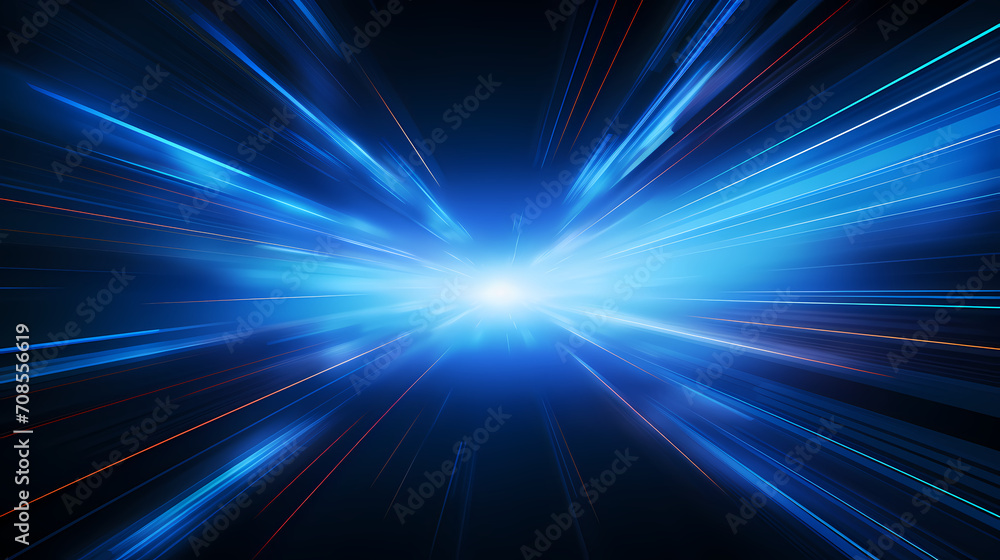 Fototapeta premium Modern digital abstract 3D background, can be used to describe network, process flow, digital storage, science, education etc.