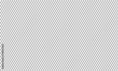 Leinwand Poster Square wire fence mesh