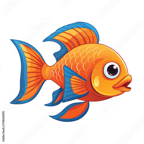 Pretty freshwater fish for aquarium coral reef and fish design green tiger barbs tetra color tropical granules multicolor betta tropical coral reef fish albino white guppy fish scale vector