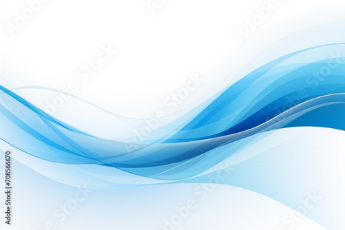 Frame style abstract wave for a science and technology template