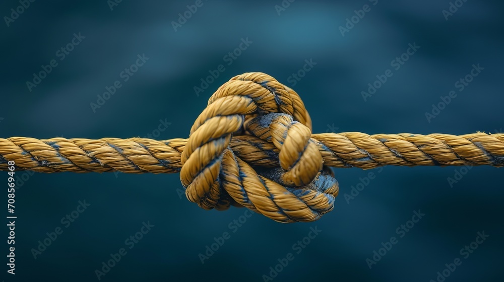Close Up of Rope on Blurry Background Close Up of Rope on Blurry Background