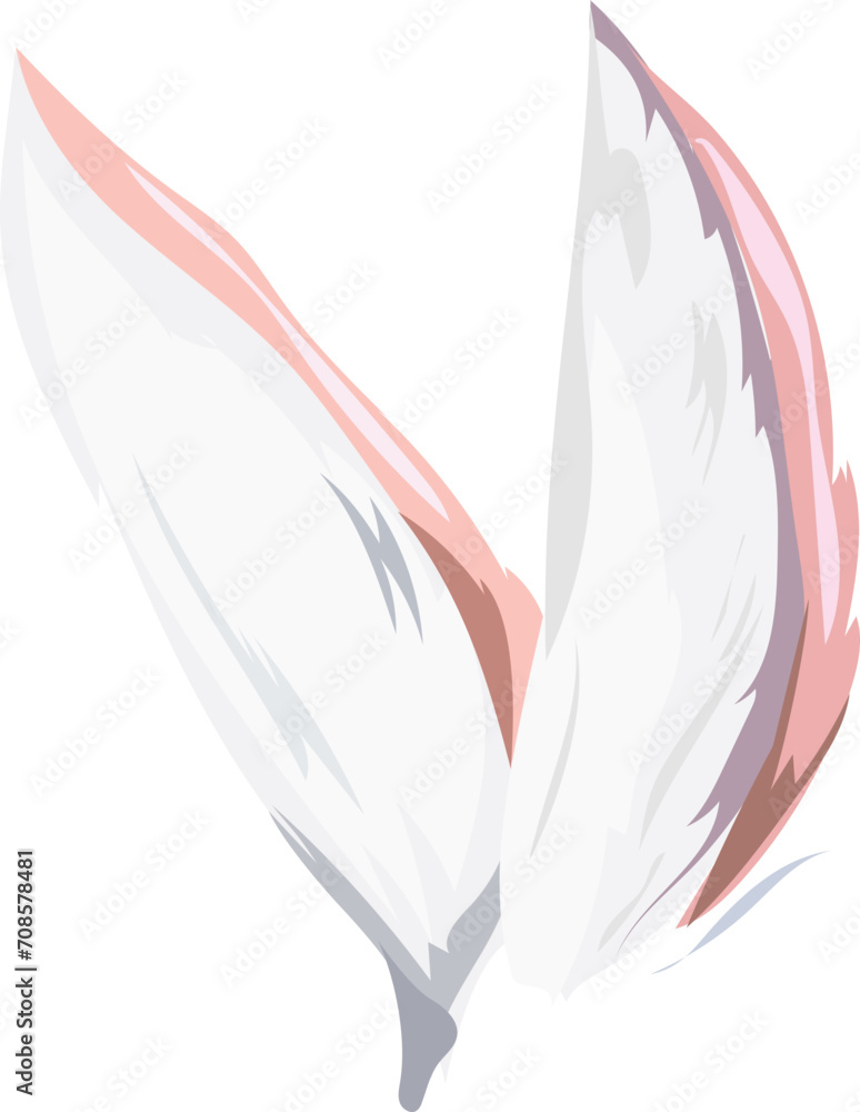 Cute happy easter element illustration on transparent background. Cute happy easter element illustration on transparent background.