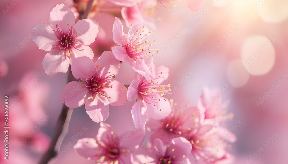 Cherry Blossoms Close-Up Cherry Blossoms Close-Up