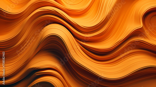Abstract pattern of wavy and flowing lines