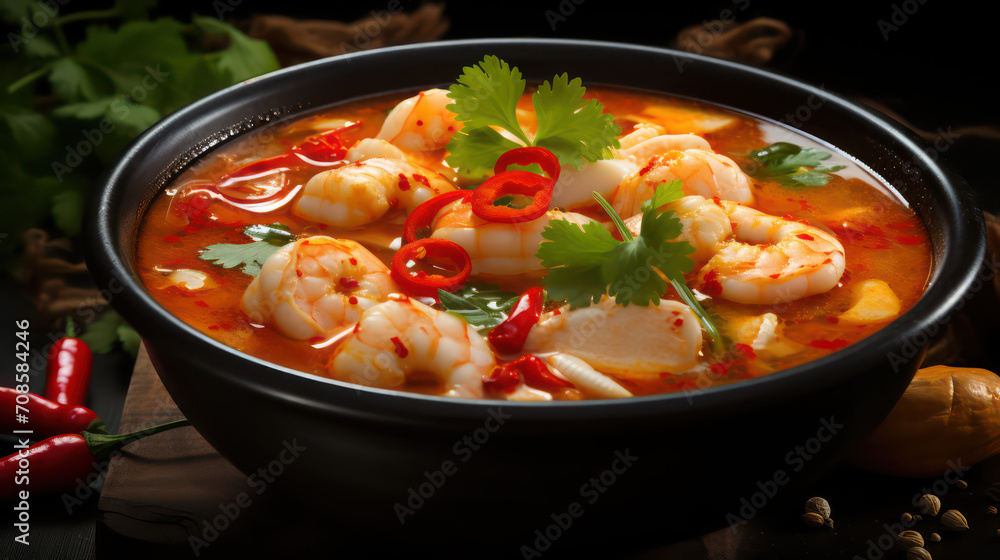 Thai Food Tom Yam Kung