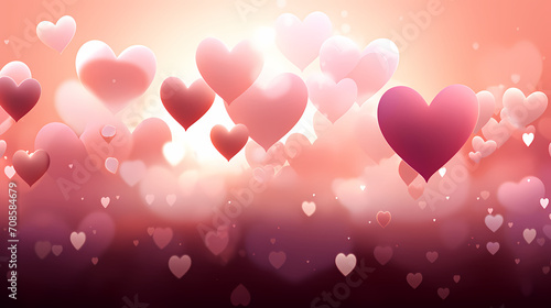 Valentine's Day, hearts, hearts, Valentine's Day background, wedding background © Derby
