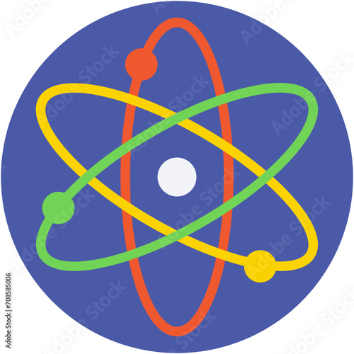Atom Vector Icon