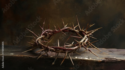 still life of crown of thorns