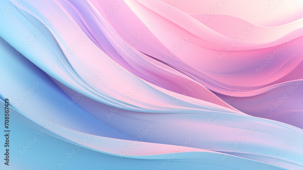 Fototapeta premium The winding path of a gentle breeze forms fluid patterns in the clouds, contributing to a calming sky