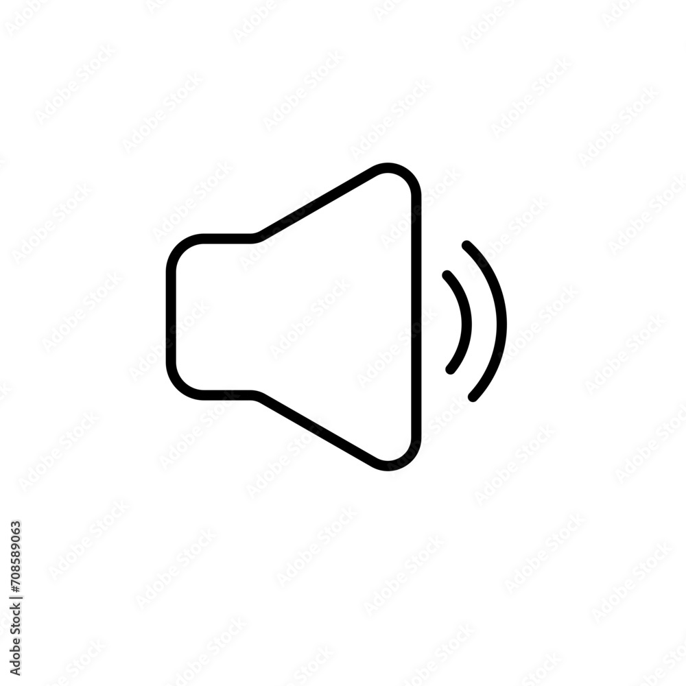 Multimedia Outline Icon Multimedia Outline Icon