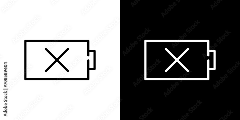 シンプルな電池アイコン シンプルな電池アイコン