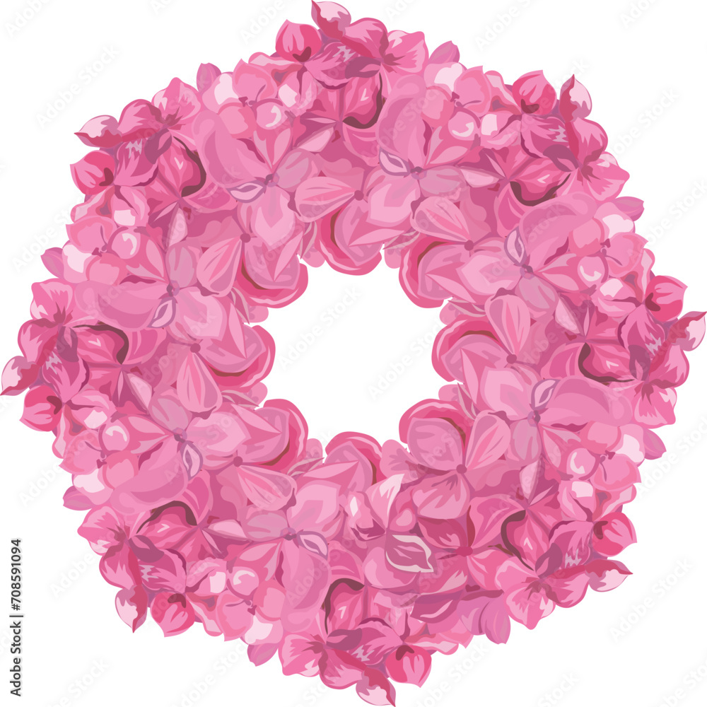 Flora wreath for decoration. Flora wreath for decoration.