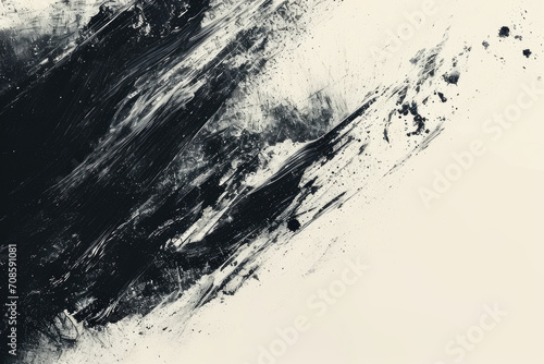 Dark Black Painted Grunge Texture © lc design