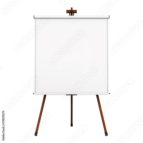 Blank whiteboard isolated on transparent background Remove png, Clipping Path, pen tool
