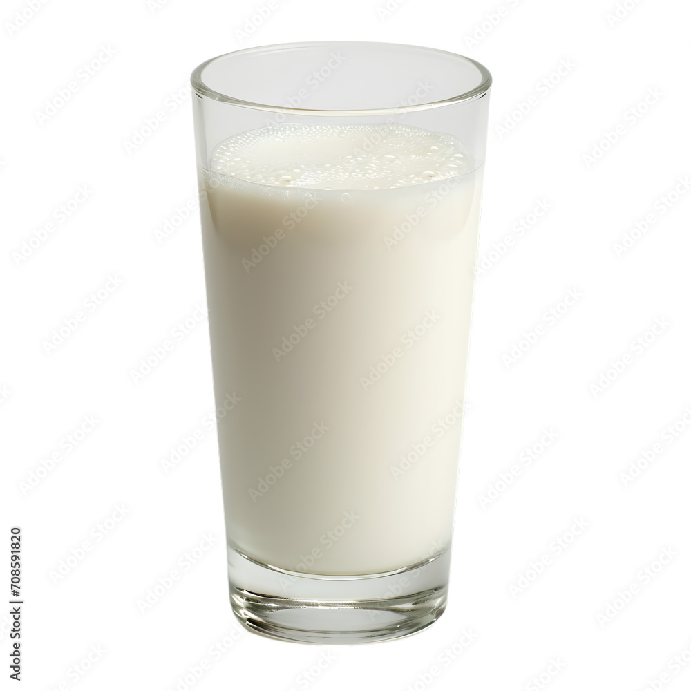 glass of milk isolated on transparent background glass of milk isolated on transparent background