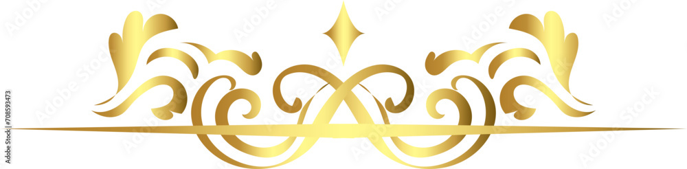 Decorative calligraphic elements for decoration. Decorative calligraphic elements for decoration.